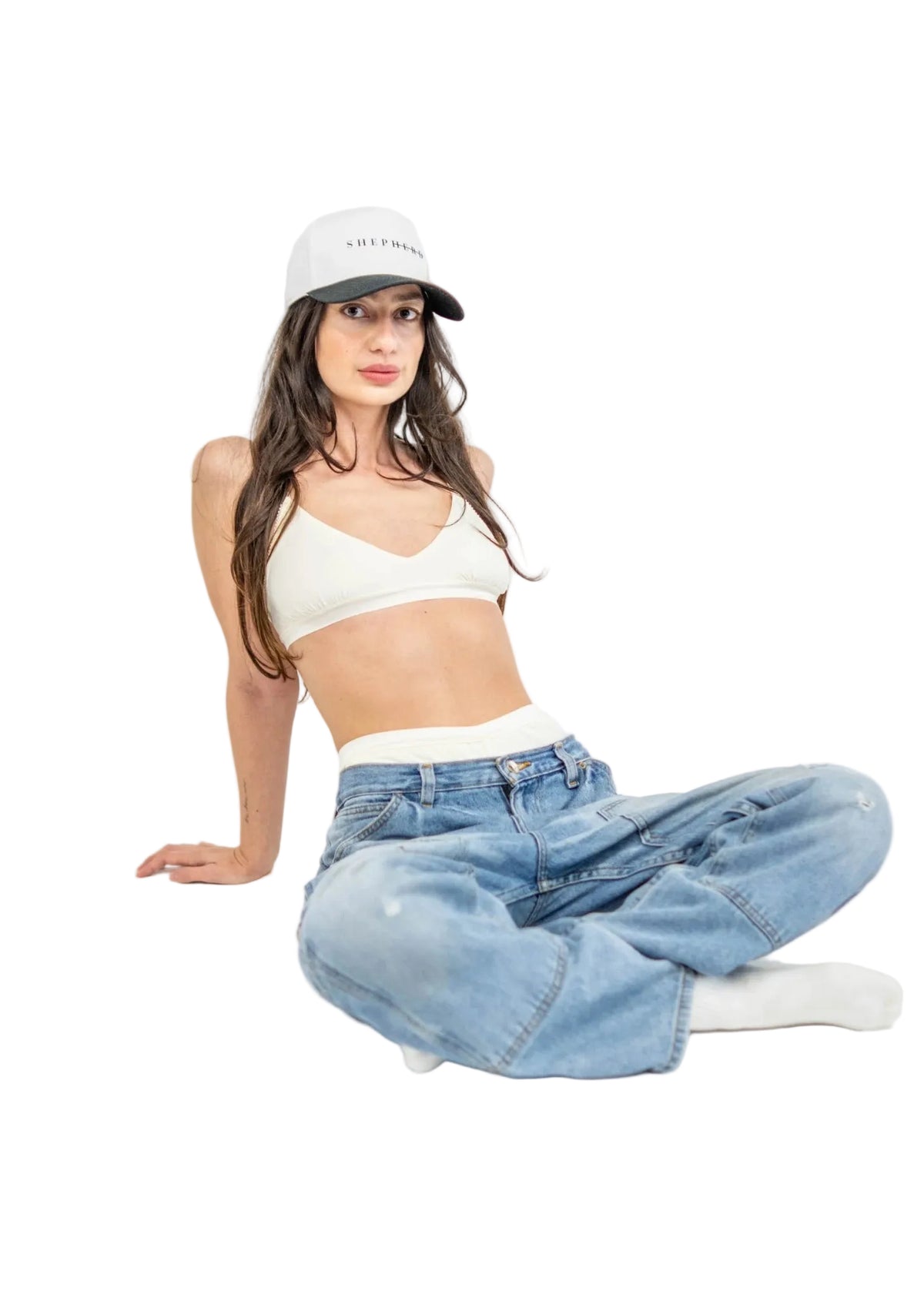 Honeydew v-neck bralette