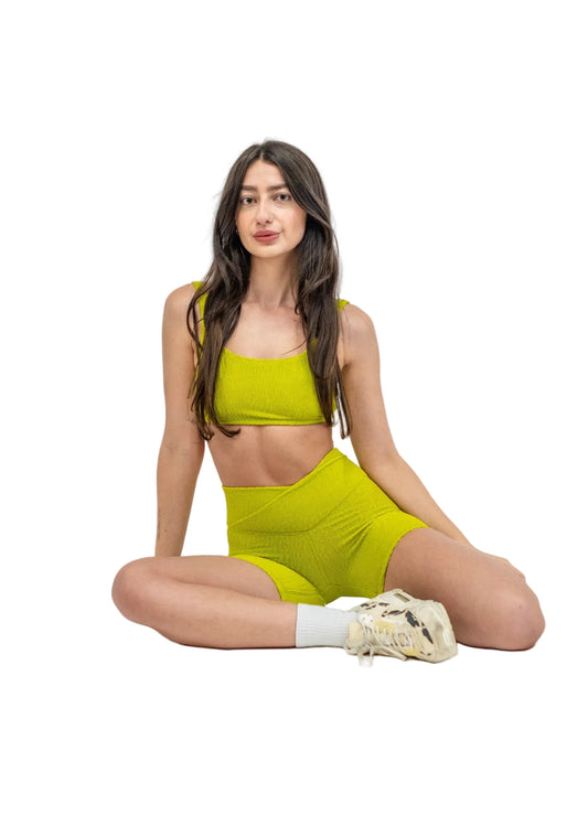 Moss green bralette